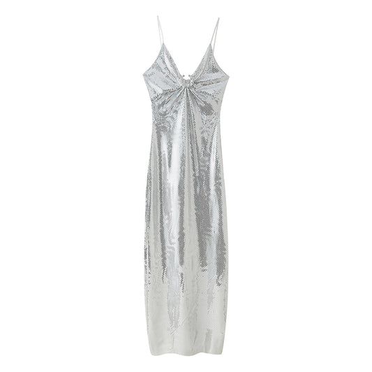 JESOLO SILVER DRESS