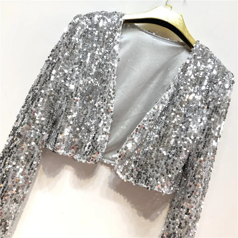 ALGUER  SEQUIN JACKET